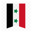 Siria Desastre Bandera Icon