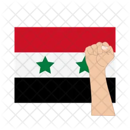 Bandera de siria  Icono