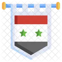 Bandera de siria  Icono