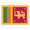 Bandera de srilanka  Icono