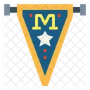 Bandera universitaria  Icono