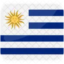 Bandera De Uruguay Uruguay Bandera De Uruguay Icono