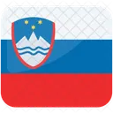 Bandera Nacional De Eslovenia Bandera De Eslovenia Eslovenia Icono
