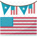 Banderas americanas  Icono