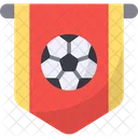 Banderin Club De Futbol Banner Icono