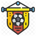 Banderín de fútbol  Icono