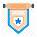 Banderin Escolar Bandera Pancarta Colgante Icono