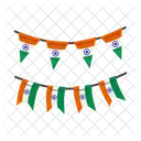 India Indio Bandera Icono