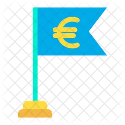 Bandiera dell’euro  Icon