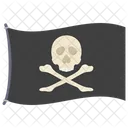 Bandiera Pirata Jolly Roger Teschio Pirata Icon