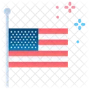 Giorno America Celebrare Icon