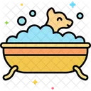 Bañera para mascotas  Icono