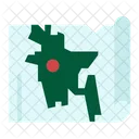 Karte Von Bangladesch Bangladesch Karte Symbol