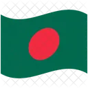 Flag Country Bangladesh Icon