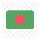 Bangladesh Bd Flag Country Icon