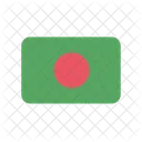 Bangladesh Bd Flag Country Icon