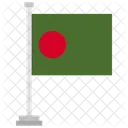 Bangladesh Country National Icon