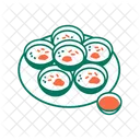 Steamed Rice Cake Icon