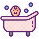 Banheira De Bebe Ícone