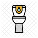 Eficiente Agua Sanitaria Ícone
