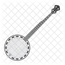 Banjo Folk Guitar Icon