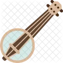 Banjo Folk Acoustic Icon