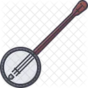 Banjo Musica Instrumento Icono