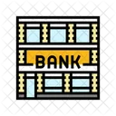 Financial Bank Building Icon