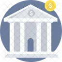 Bank Institution Financial Institution Icon