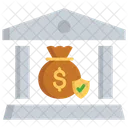 Bank Money Security Icon