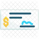 Bank Scheck Symbol