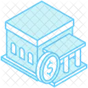 Bank Money Institution Icon