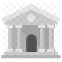 Bank Bank Structure Depository Home Icon
