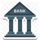 Bank Building Courthouse Icon