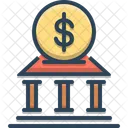 Money Deposit Bank Icon