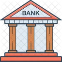Bank Finance Saving Icon