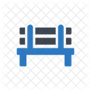 Schreibtisch Bank Park Symbol