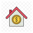 House Dollar Saving Icon
