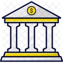 은행 기관 은행 아이콘