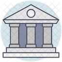 Business Bank Courthouse Icon