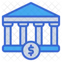 Bank Finance Coin Icon