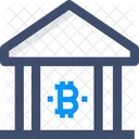 Bank Bitcoin Bank Cryptocurrency Bank Icon