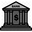 Bank Banking Bank Building Icon