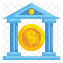 Bank Coin Currency Icon