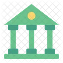 은행 은행업 금융 아이콘
