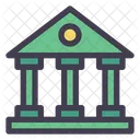 은행 은행업 금융 아이콘
