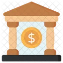 Bank Building Depository House Icon
