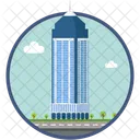 Bank Apartment Construction Icon