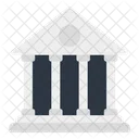 Bank Building Financial Institute Icon