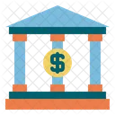 Bank Finance Money Icon